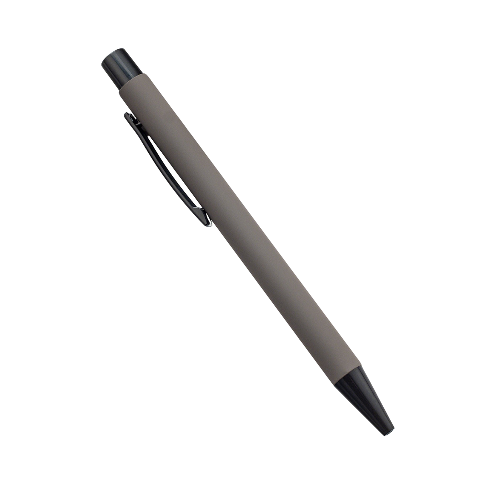 Metal Clip Ballpoint Pen With Colored Barrel 10