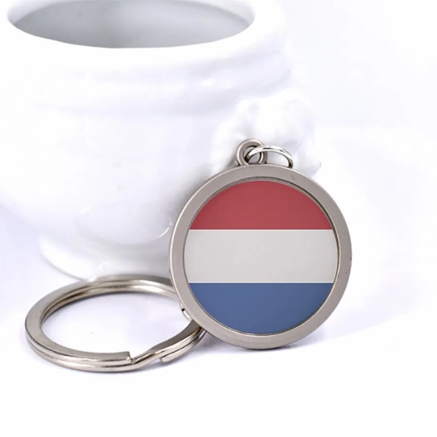 Custom US Flag Keychain 3