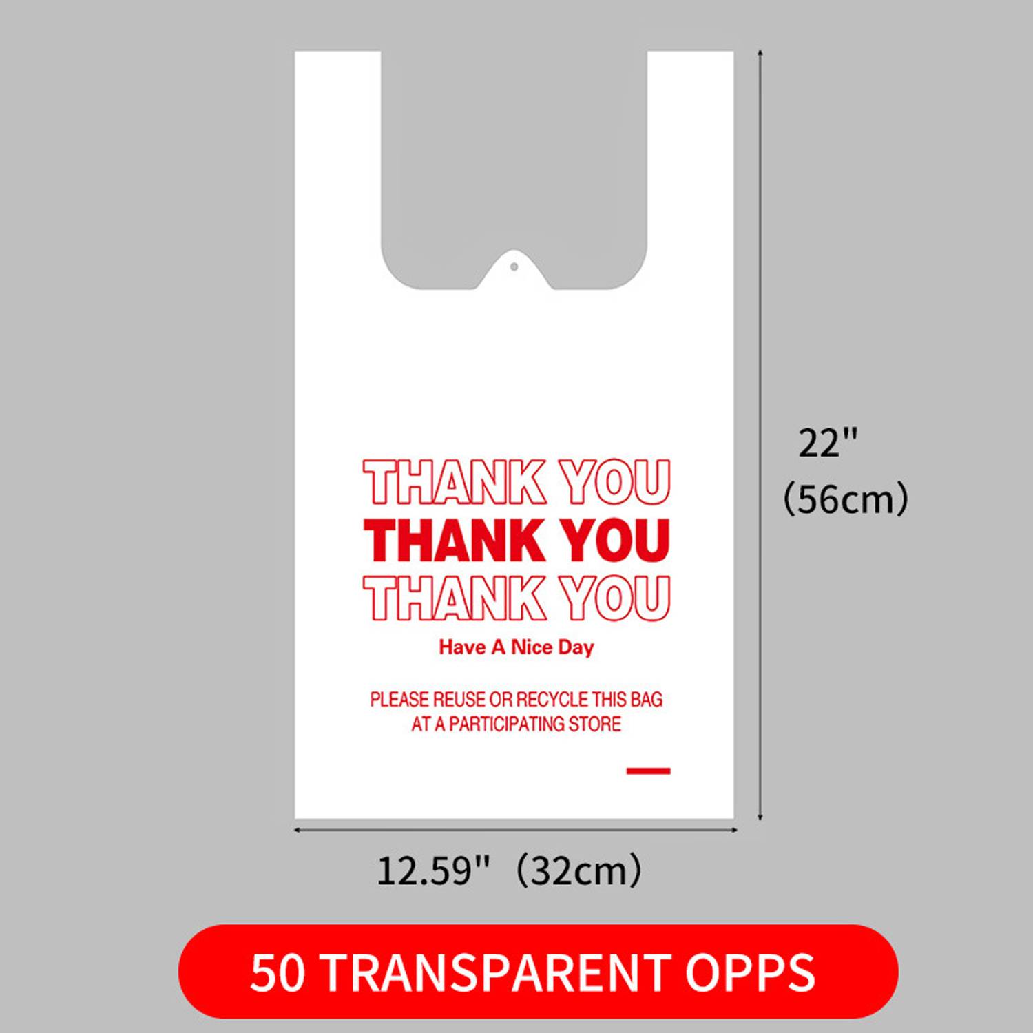 Portable Plastic Shopping Bags with Custom Logo 6
