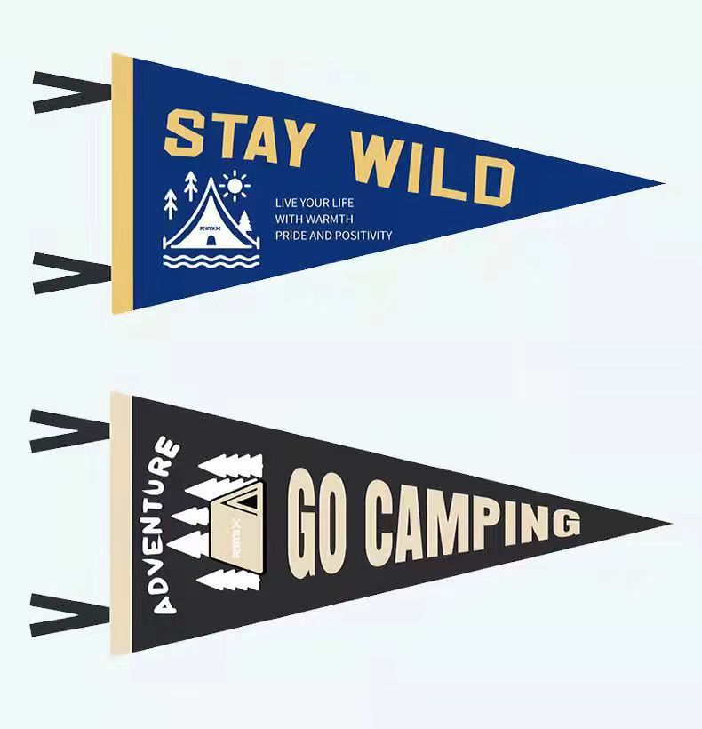 Full Color Printed Felt Pennant 4