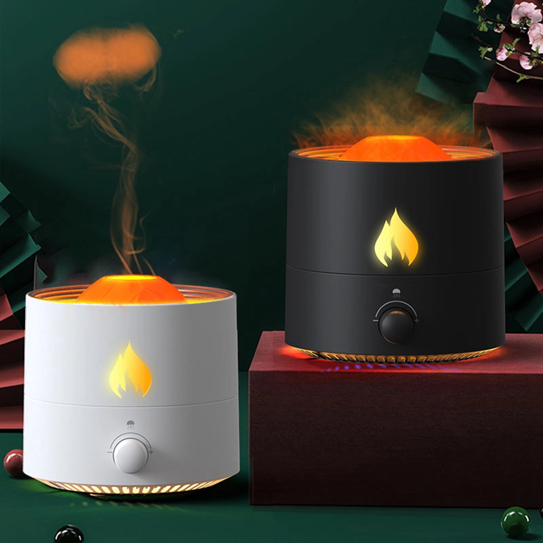 3D Flame Air Humidifier 7
