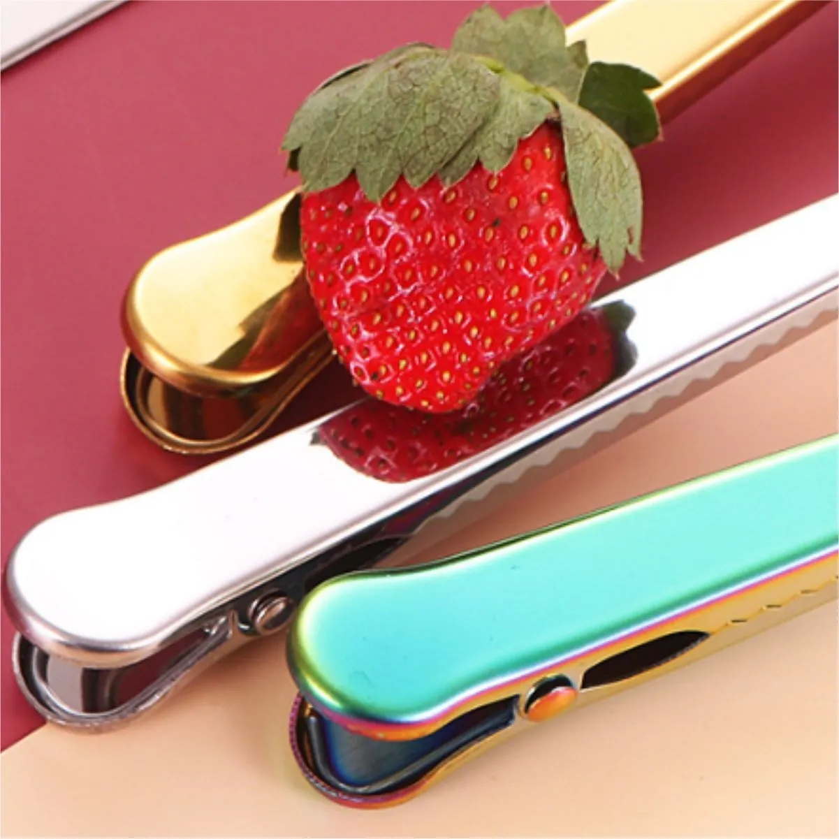 Stainless Steel Coffee Scoop With Bag Clip 4