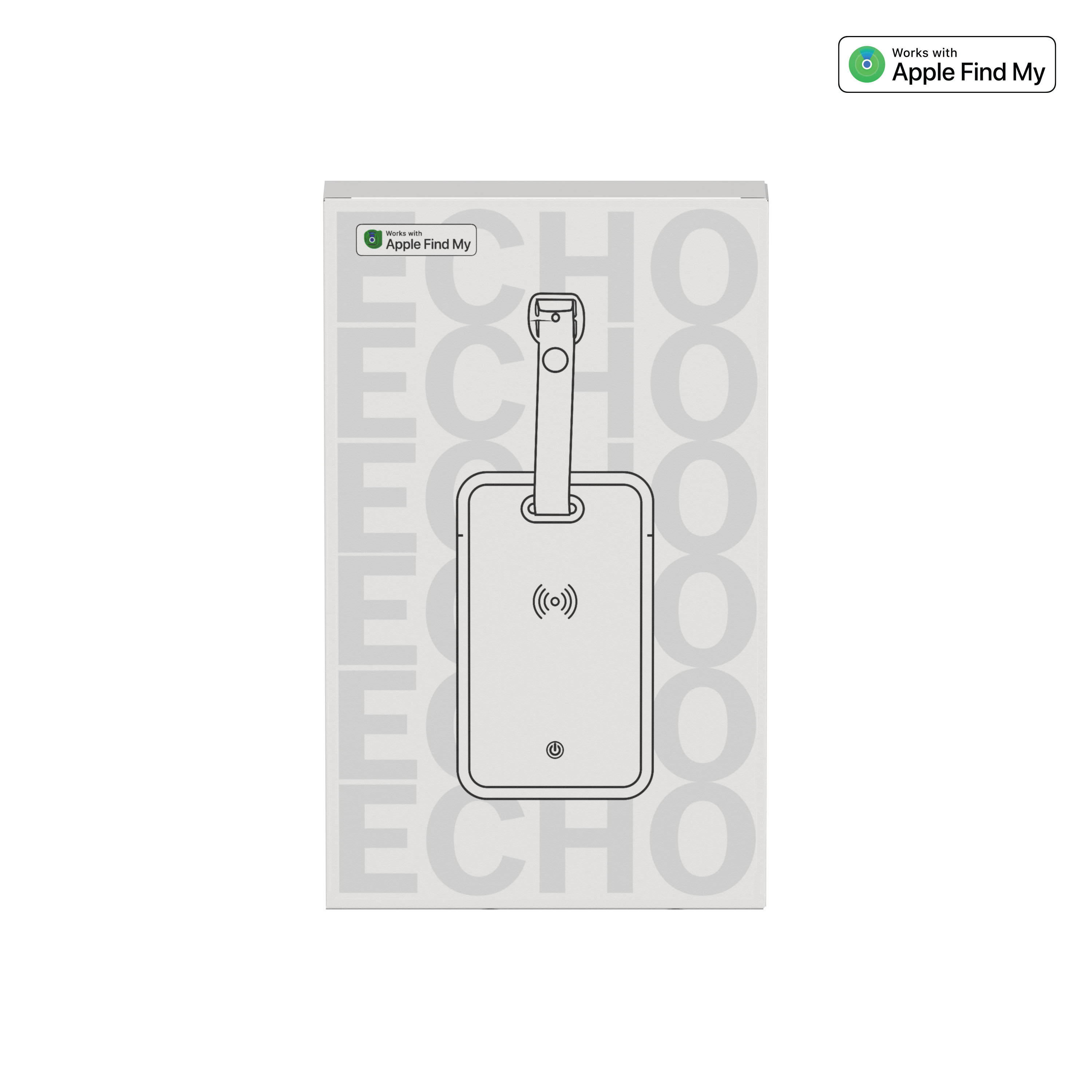 Echo Luggage Tag With Apple Find My 3