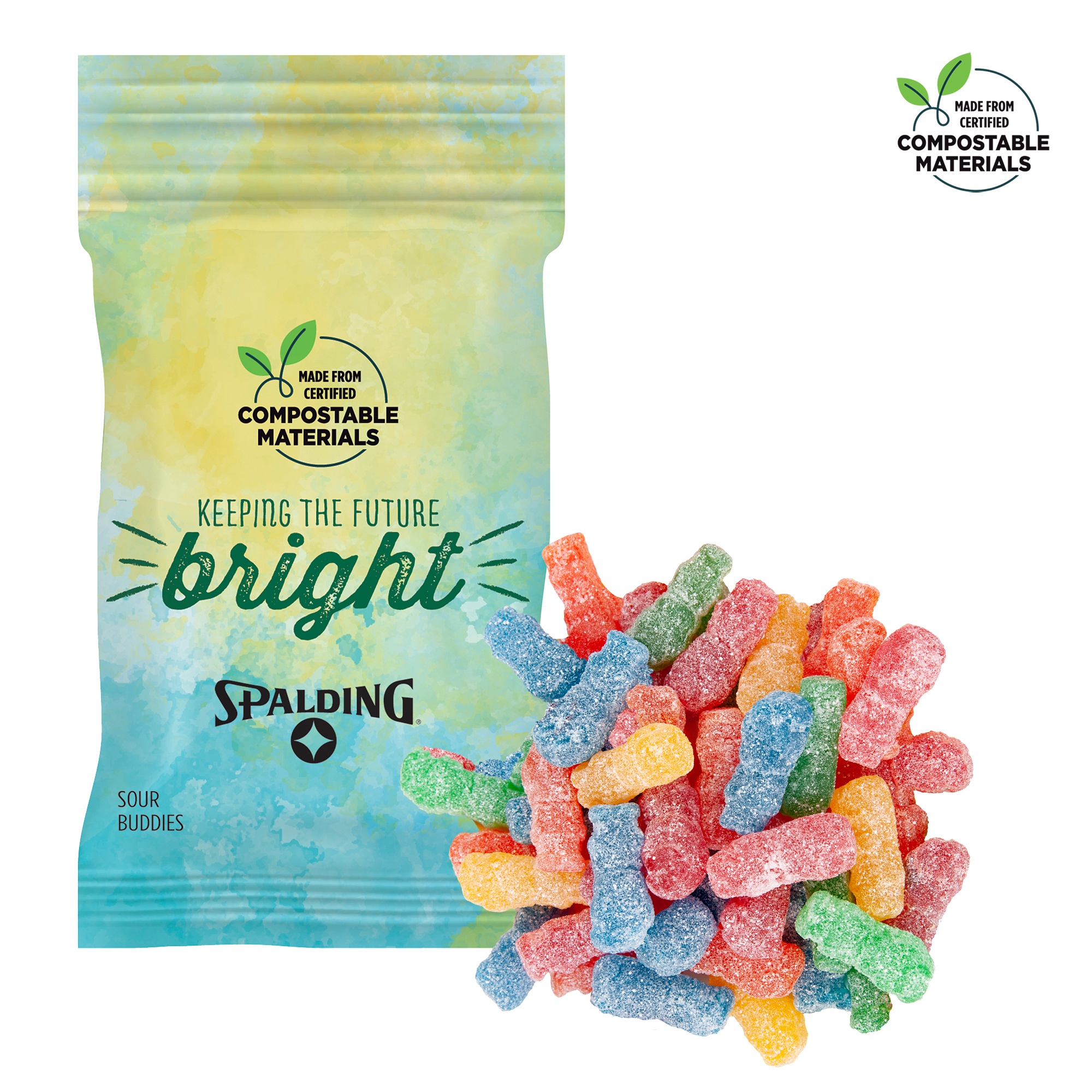 1oz ECO-Digibag, Compostable & Full Color, Sour Kids
