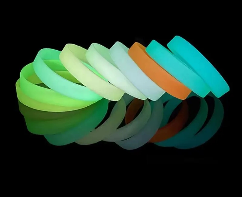 Glow In The Dark Silicone Wristband 3