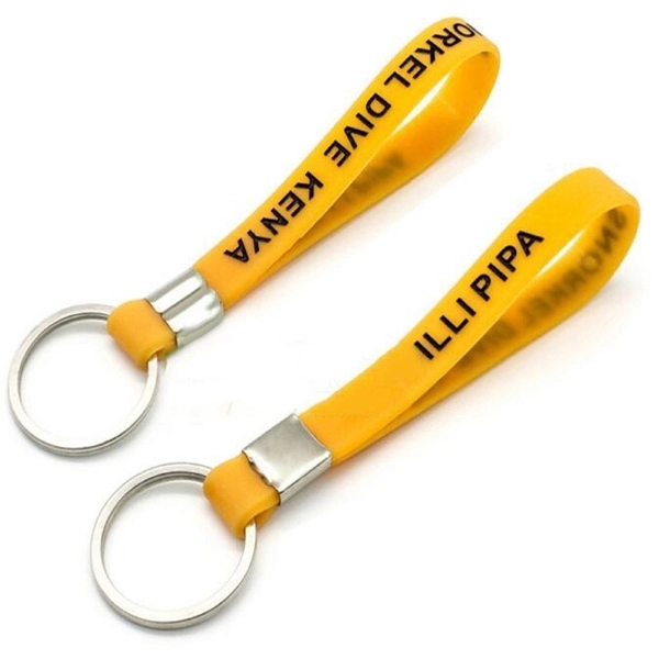Soft Silicone keychain 2