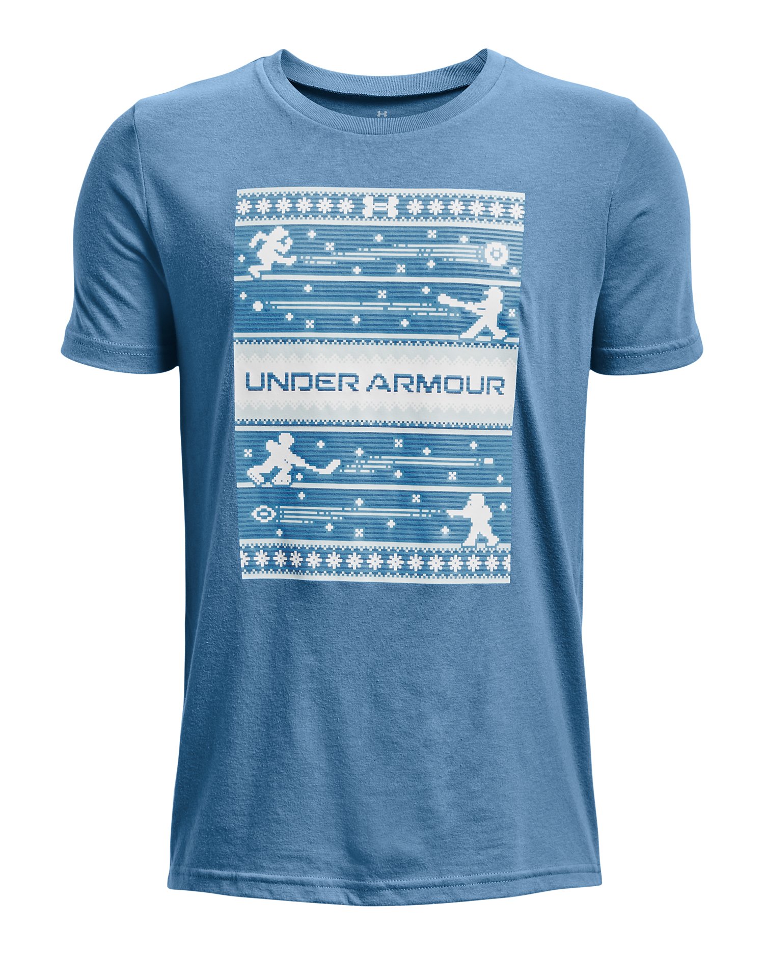Boys' UA Holiday Sports Sweater Short Sleeve 2