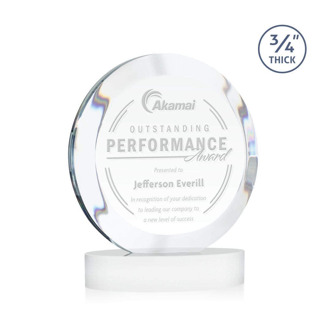 Gibralter Award on Alberton Base - White 3
