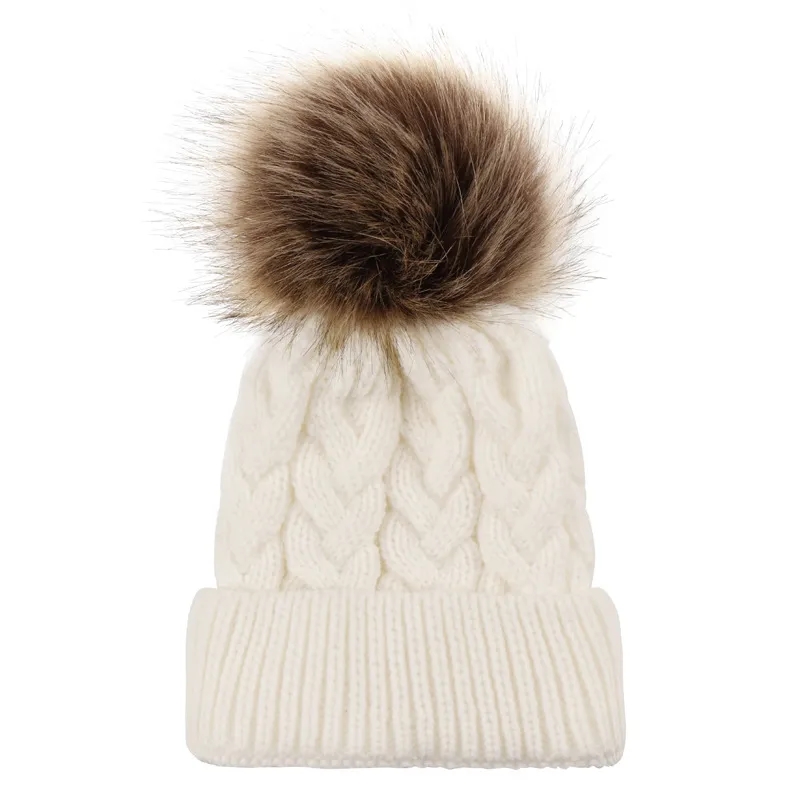 Womens Winter Beanie Cap Knit Soft Warm Hat 5
