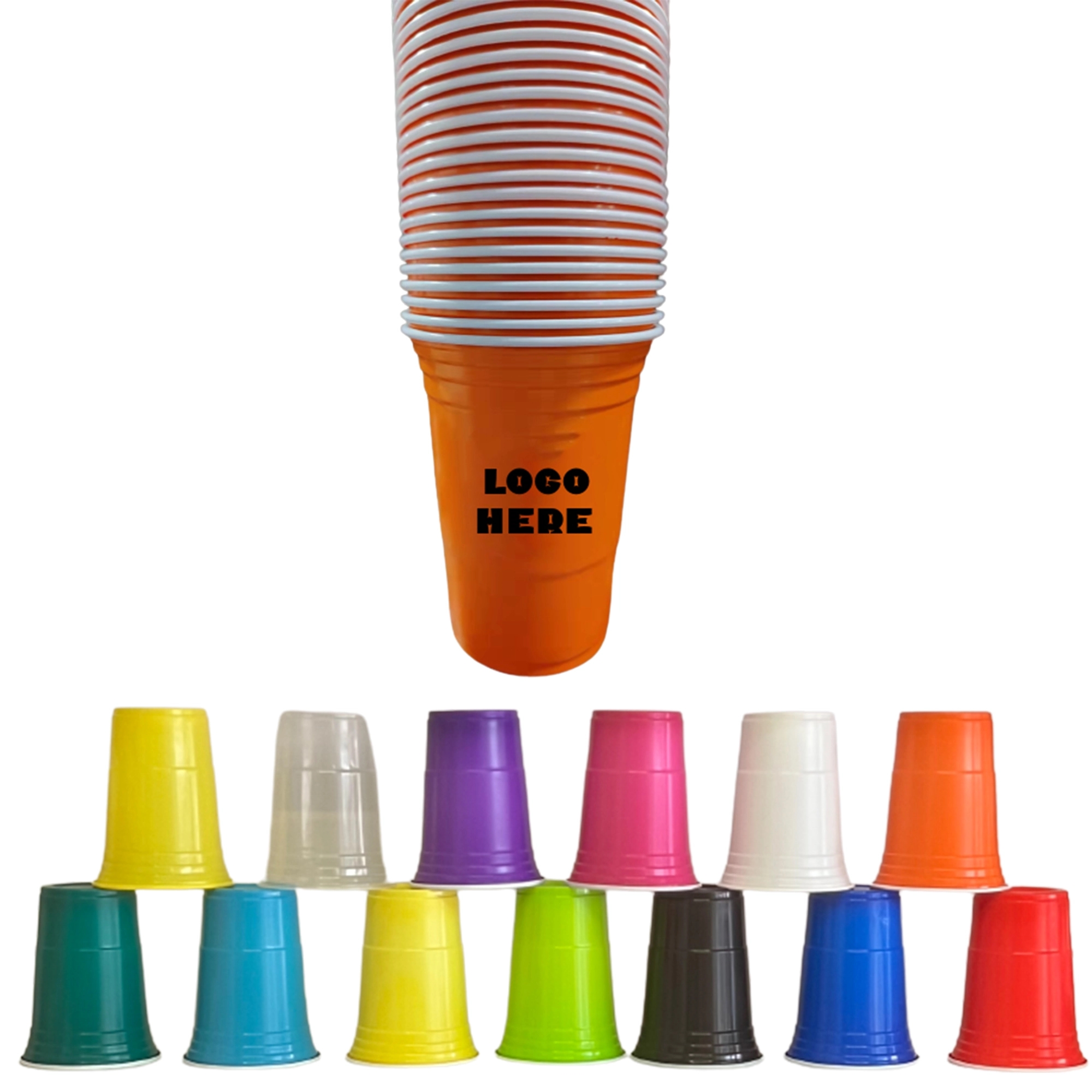 16oz. Disposable Party Cups 2