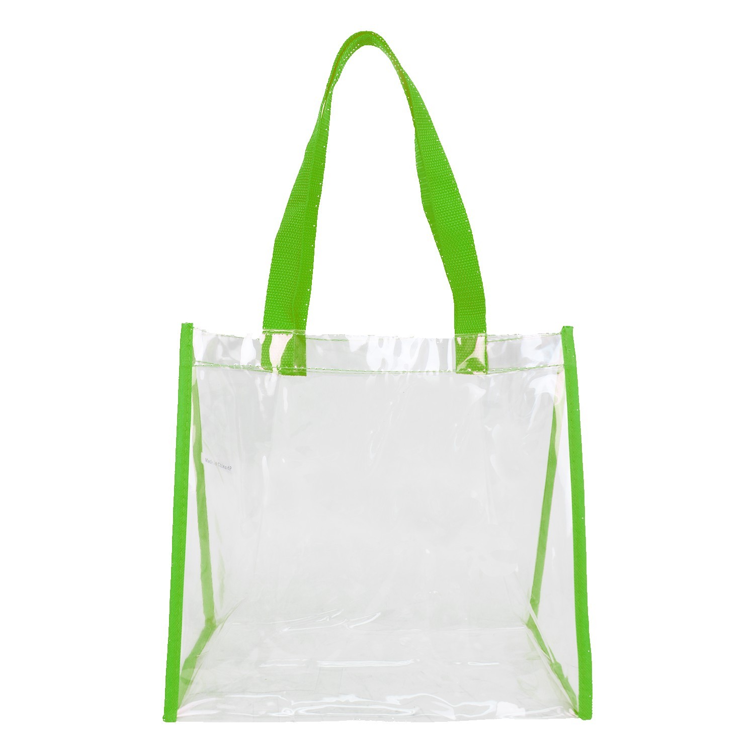 Full Color Clear Stadium Security Open Tote Bag 8