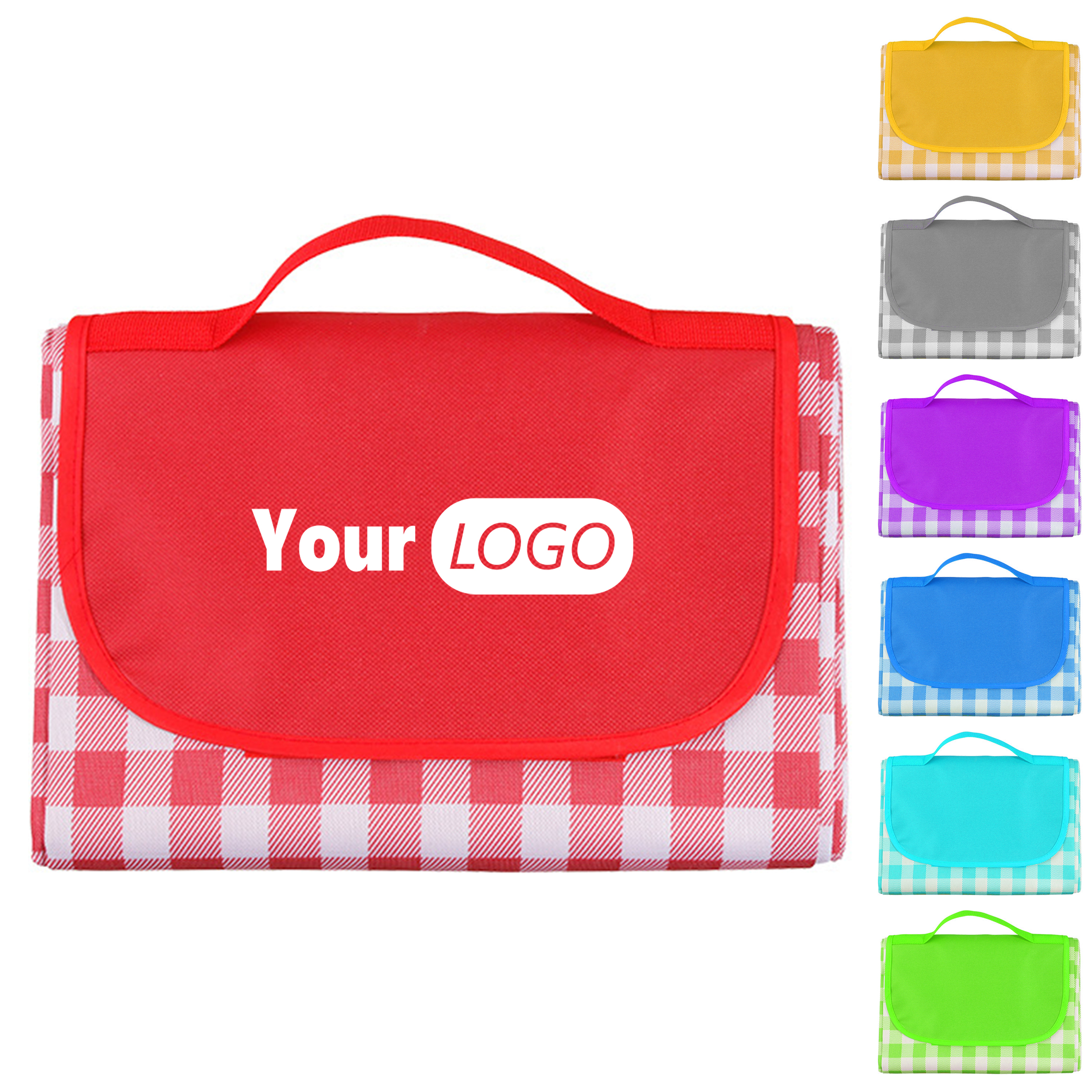 600D Polyester Vibrant Color Picnic Blankets For Outdoor Comfort (Moq 20) 1