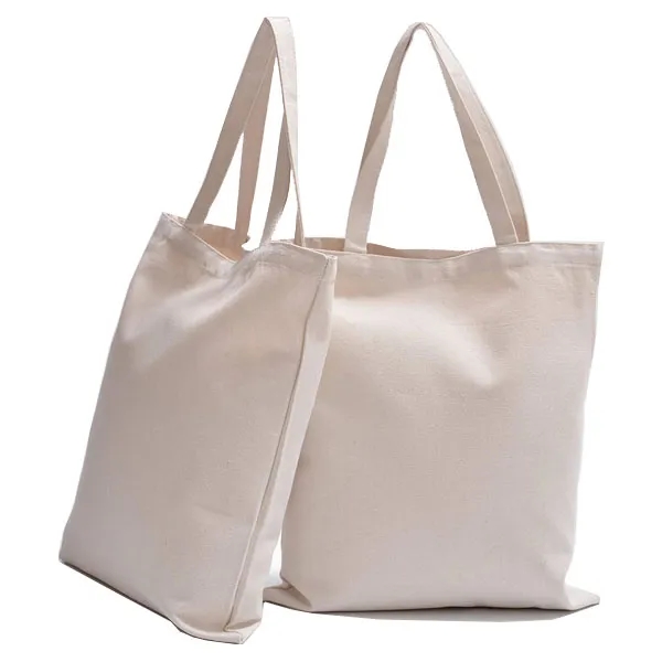 6oz Natural Cotton Canvas Tote Bag 4