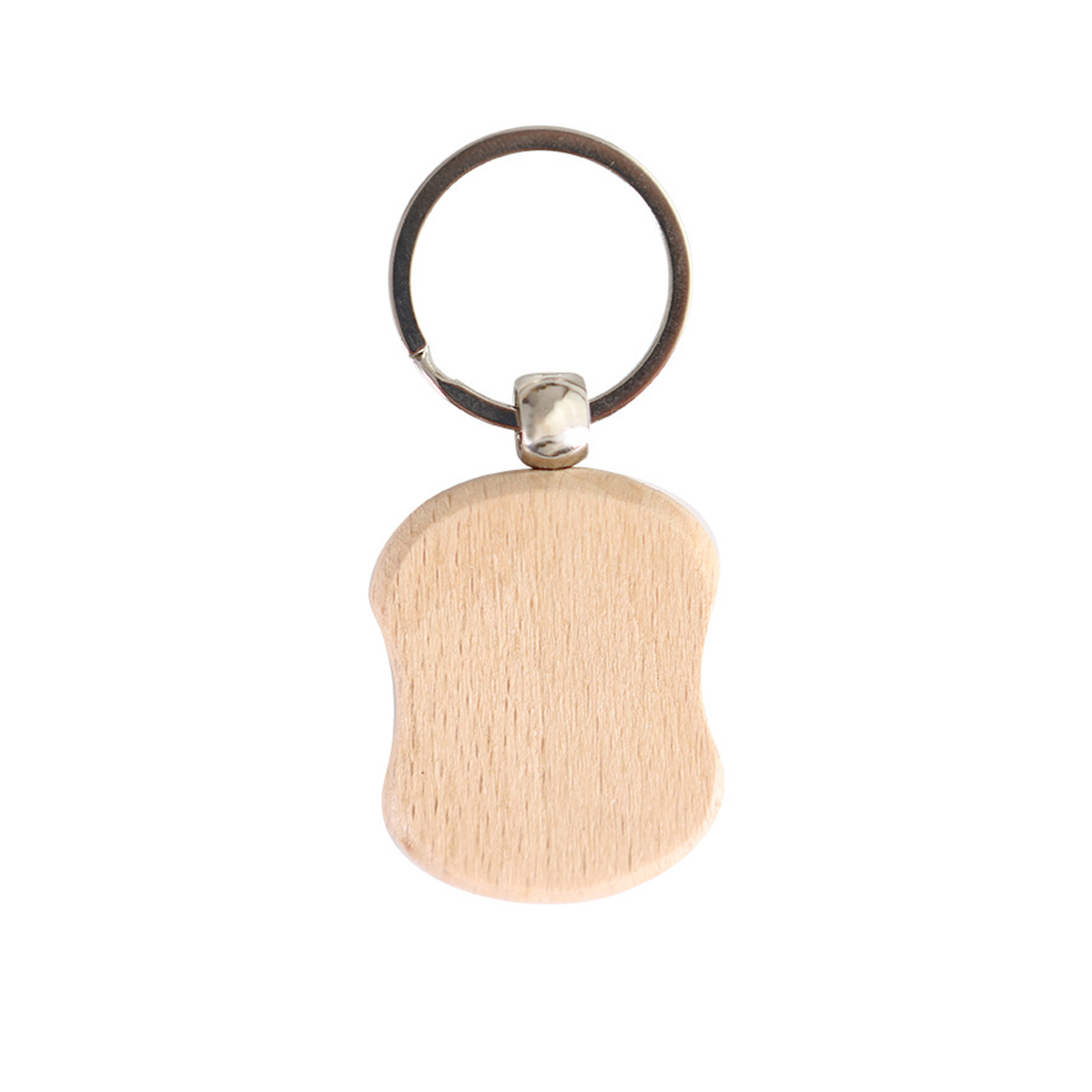 Wooden Keychain in Gourd Shape 2