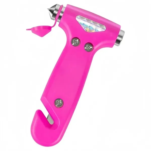 ABS Emergency Hammer - Durable Tungsten Steel Blade 15