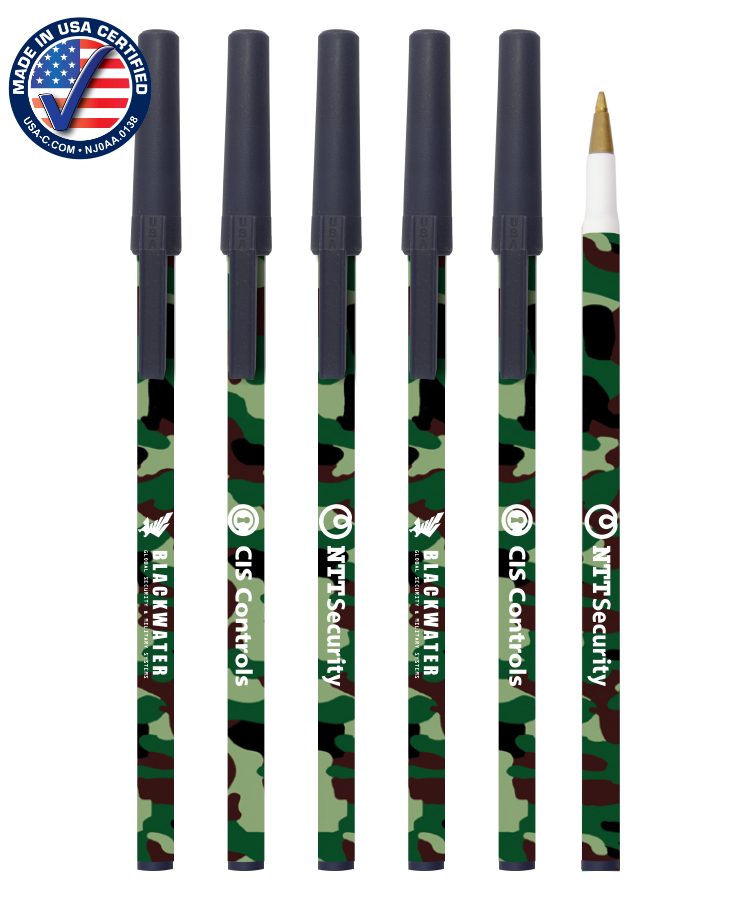 USA Made "Woodland Camo" Stick Pen 1