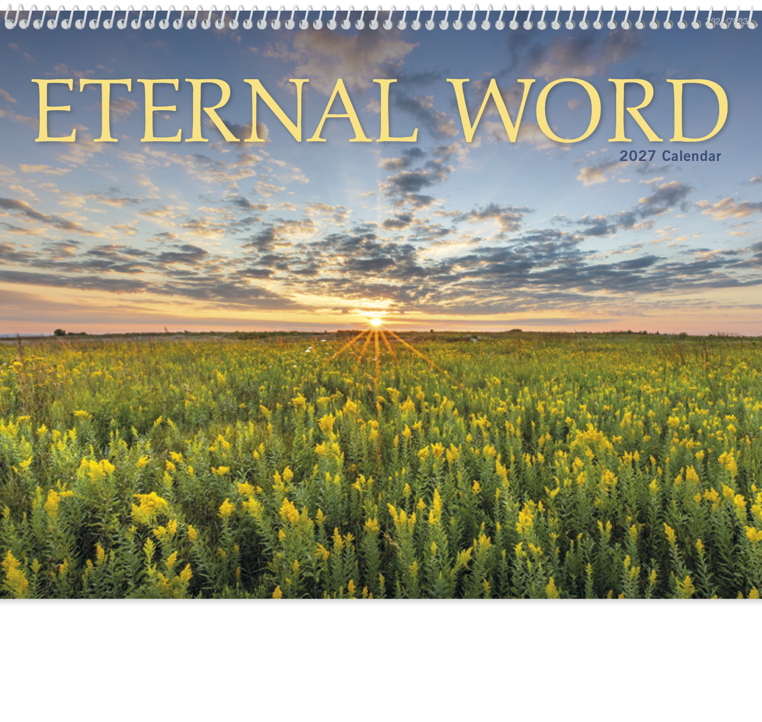 Good Value™ Eternal Word w Pre-Planning Sheet - Spiral Calendar 34