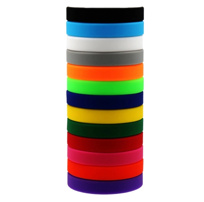 Debossed Silicone Bracelets 1