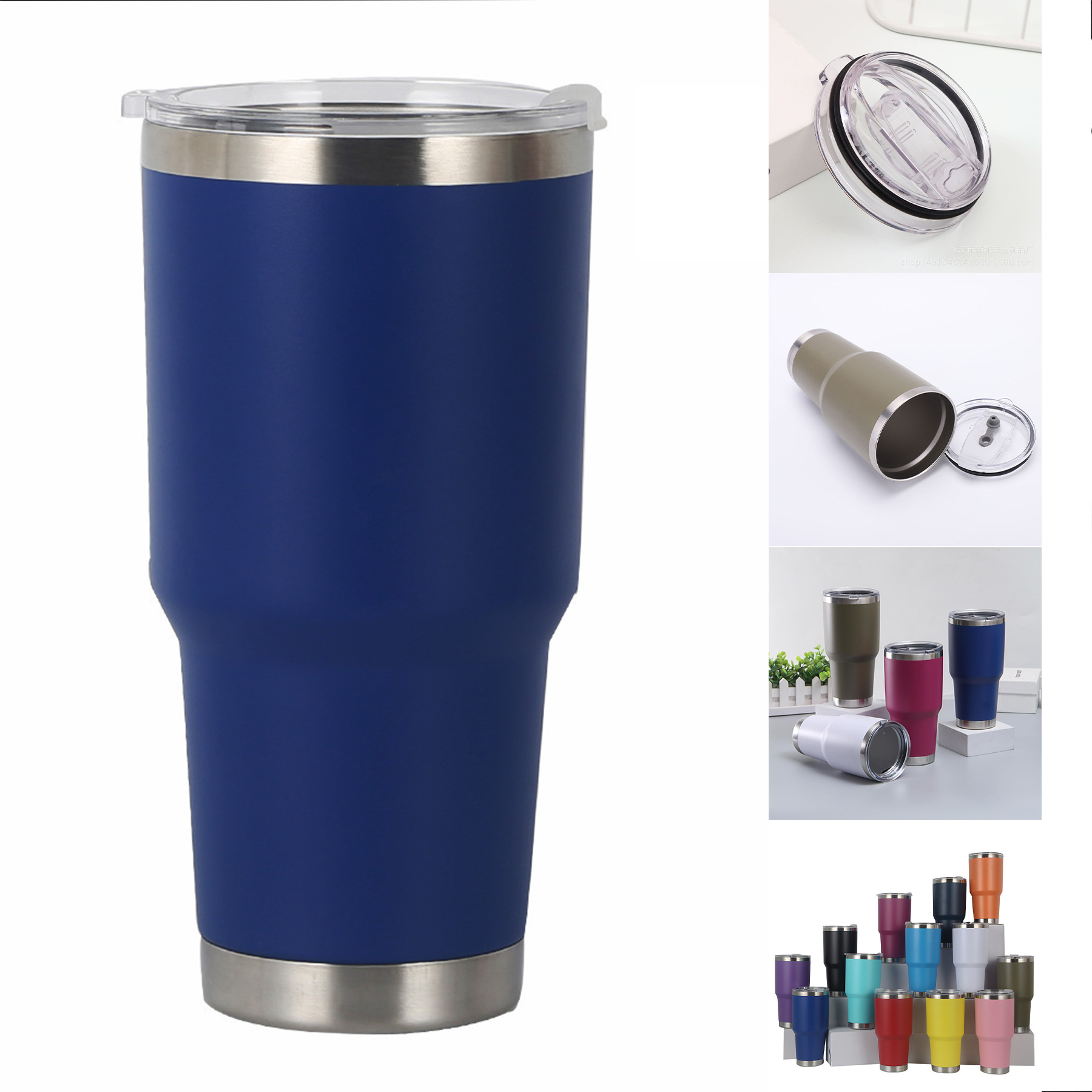 30 oz Vacuum Insulated Travel Mug 2