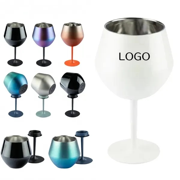 304 Stainless Steel Stem Cup with 14 oz Detachable 15