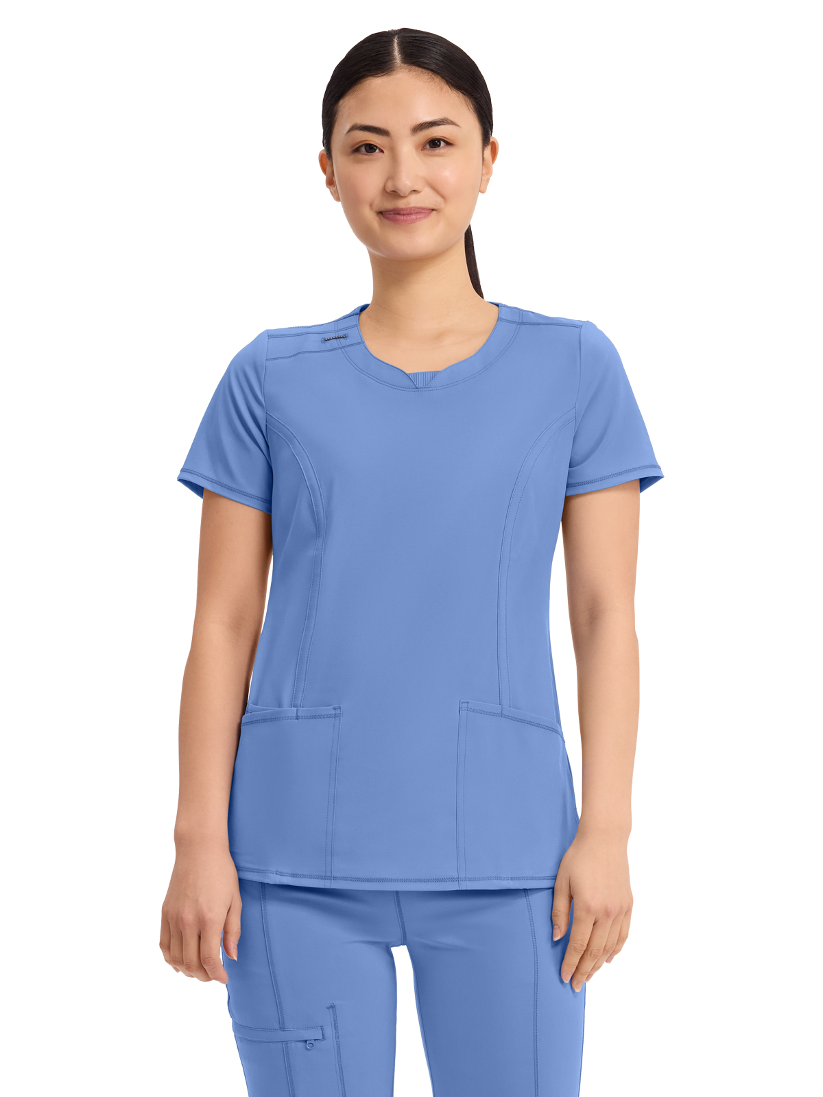 Infinity - Women's 3-Pocket Round Neck Top 52