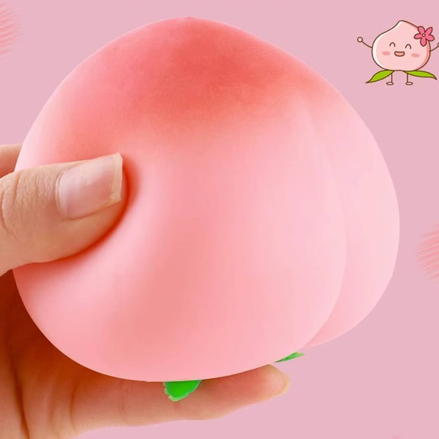 PU Foam Peach Stress Reliever Toys 6