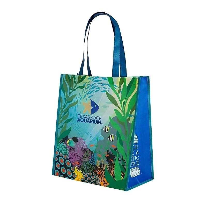 Full Color Printed Non-Woven Travel Tote Bag 1