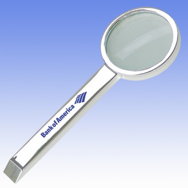 SILVER PLATED BRASS MAGNIFIER 1