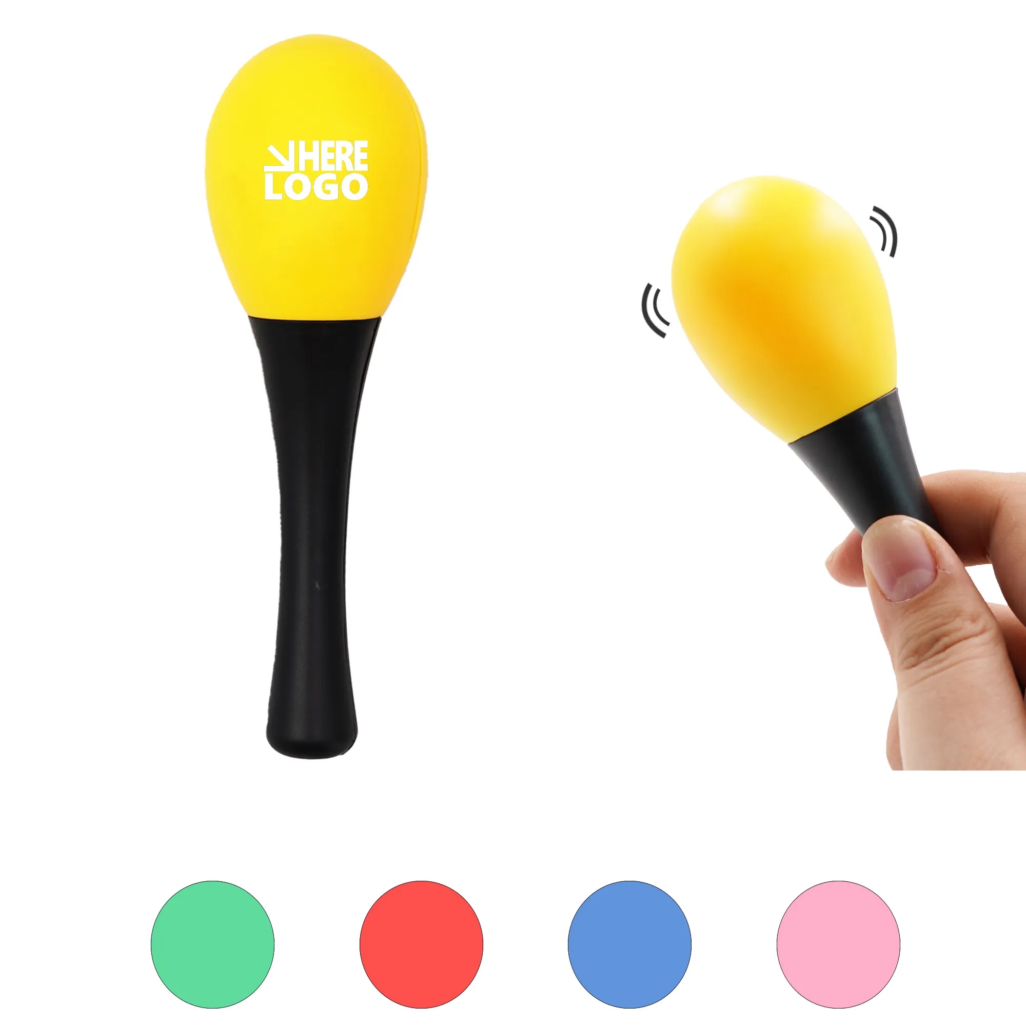 Musical Percussion Egg Shaker Noisemaker Rattles Sand Hammer 4