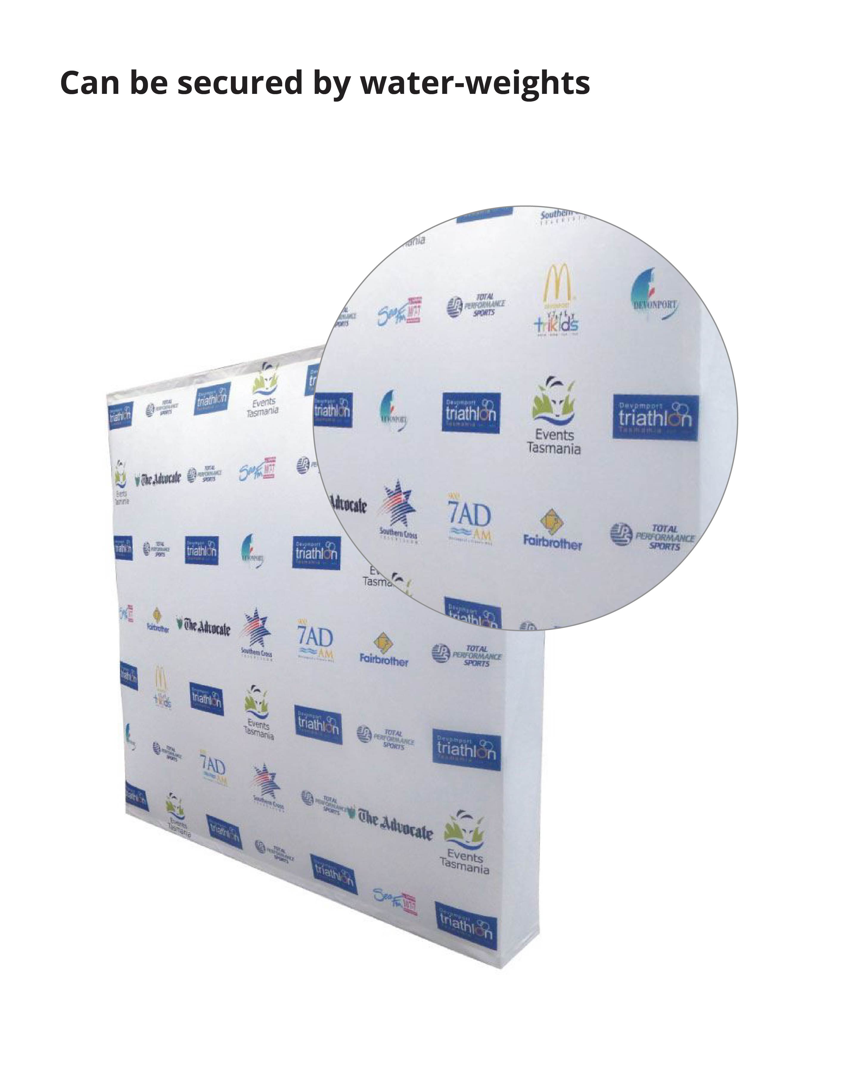 Banner Wall Straight (8ft x 8ft) 2