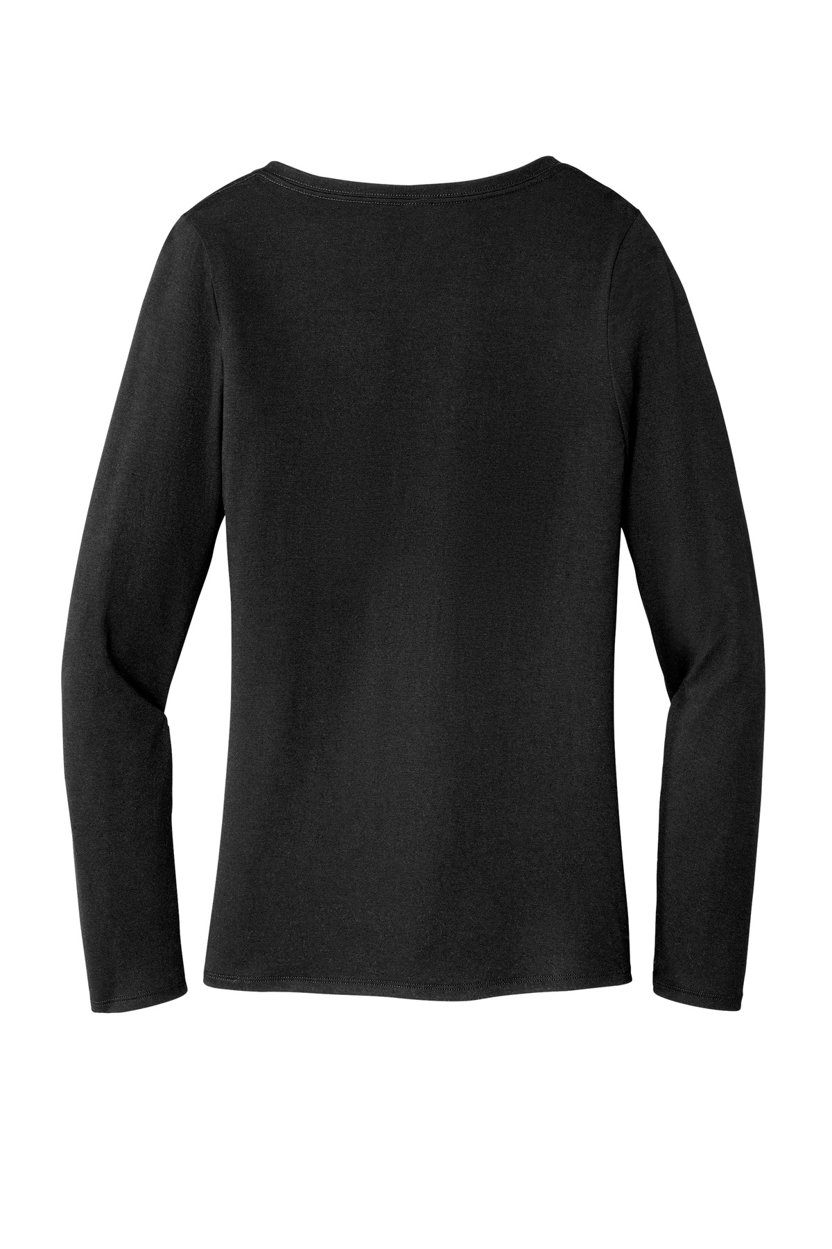 District Women's Perfect Tri Long Sleeve V-Neck Tee DT135 18