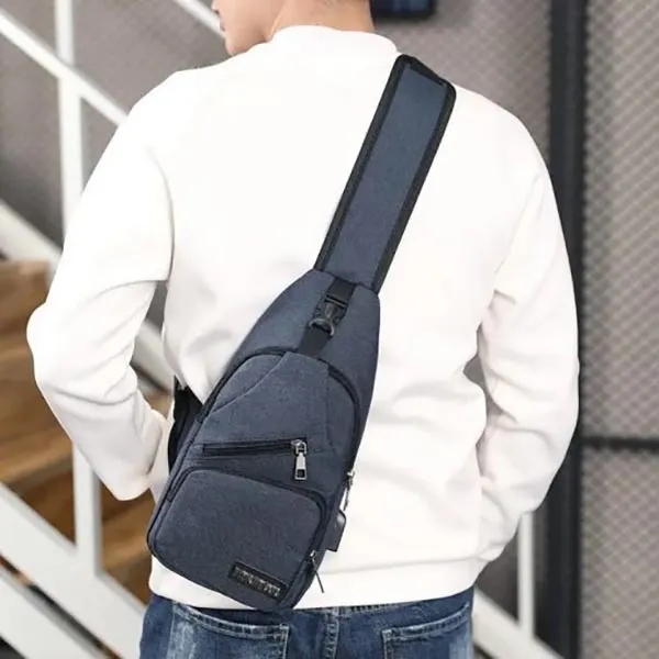 Custom Crossbody Bag with Charging Port 6