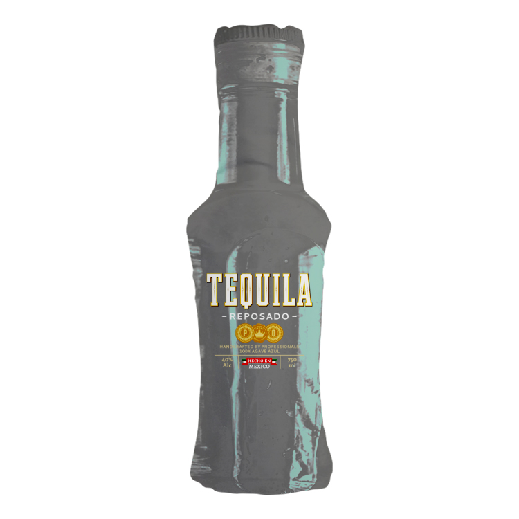 Liquor Bottle Shaped Sublimated Pillow 5