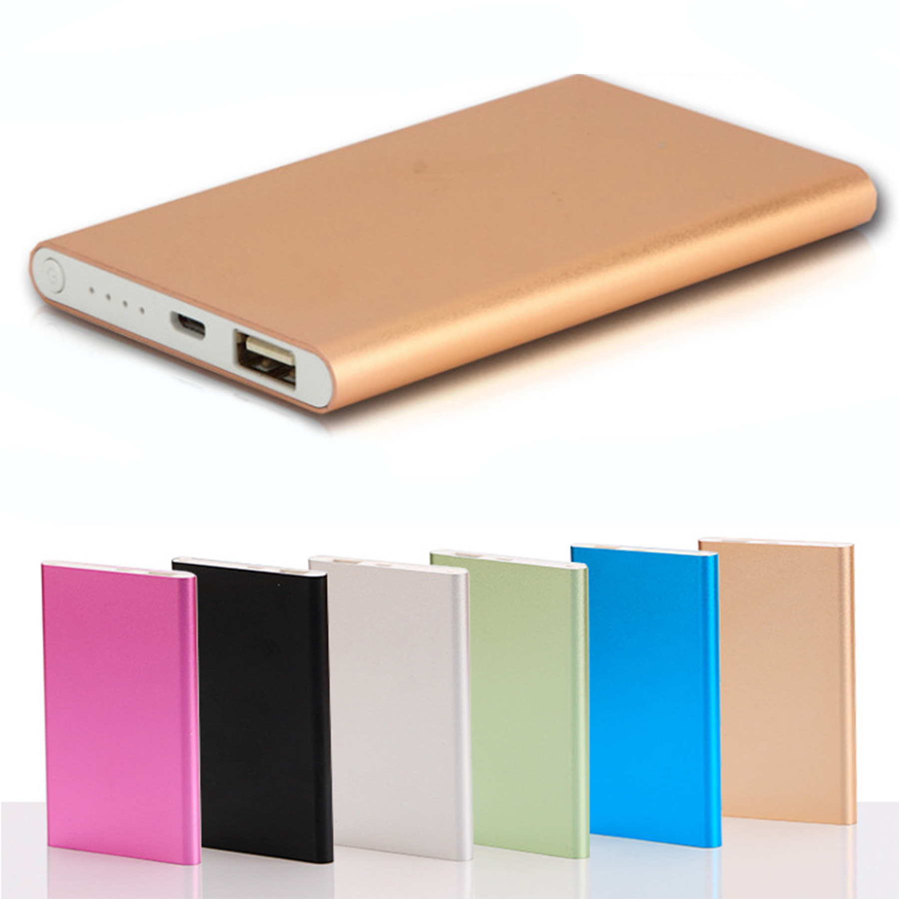 3500mah Rechargeable Slim USB Charger Power Banks Custom 2