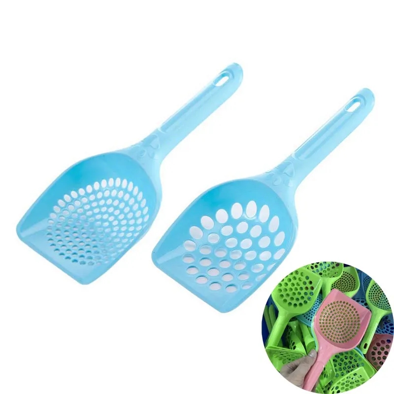 Portable Cat Litter Shovel Pet Cleaning Plastic Scoop 2