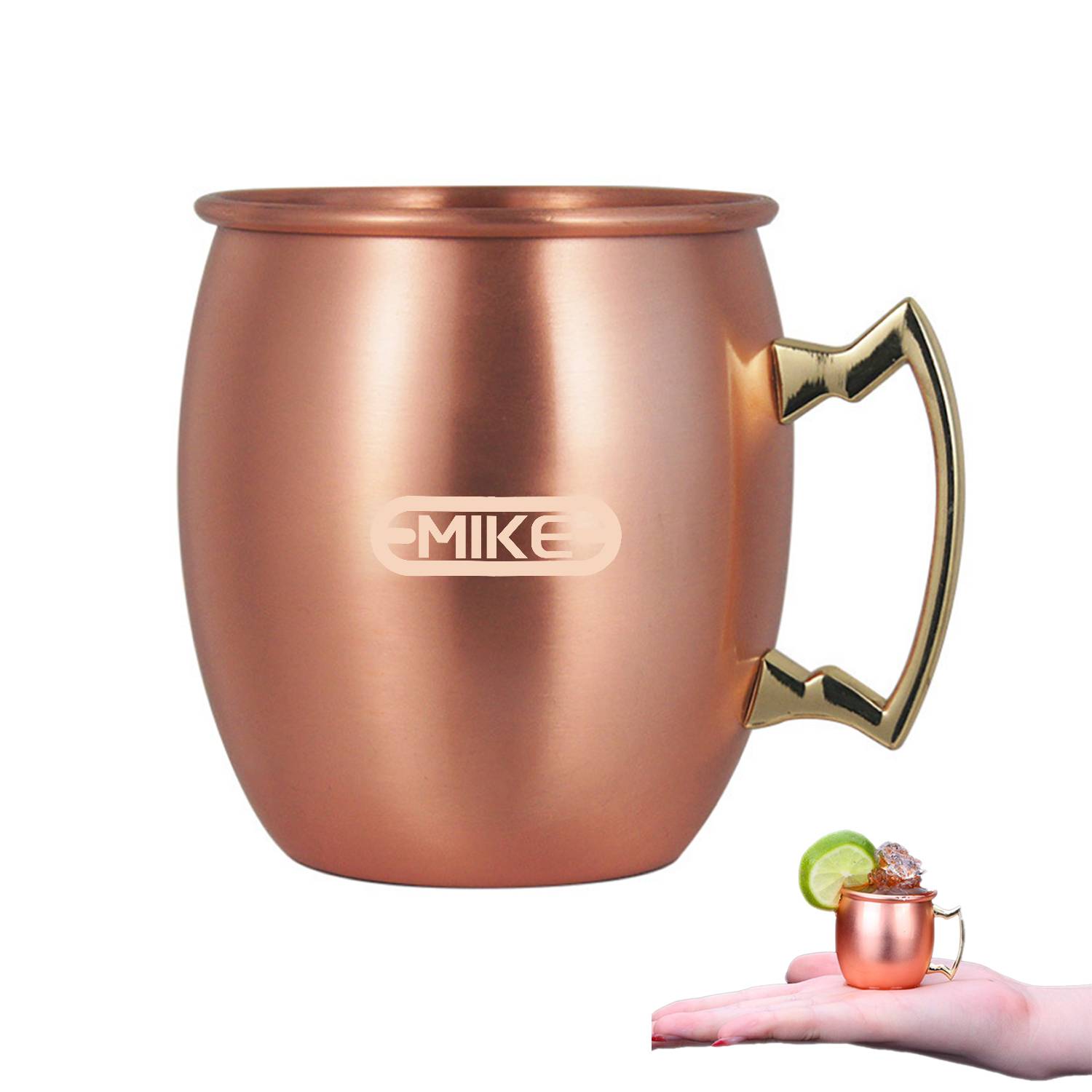 2 OZ SHOTGLASS MINI MOSCOW MULE MUG 9