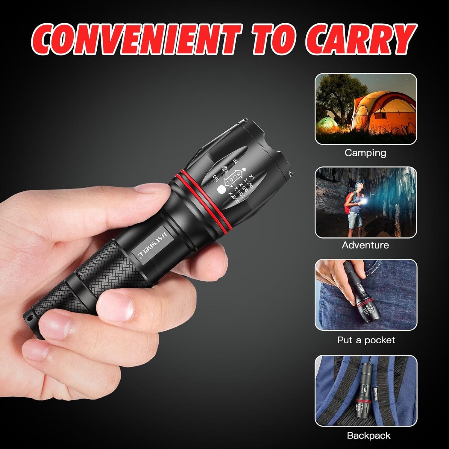 LED Camping Flashlight 5