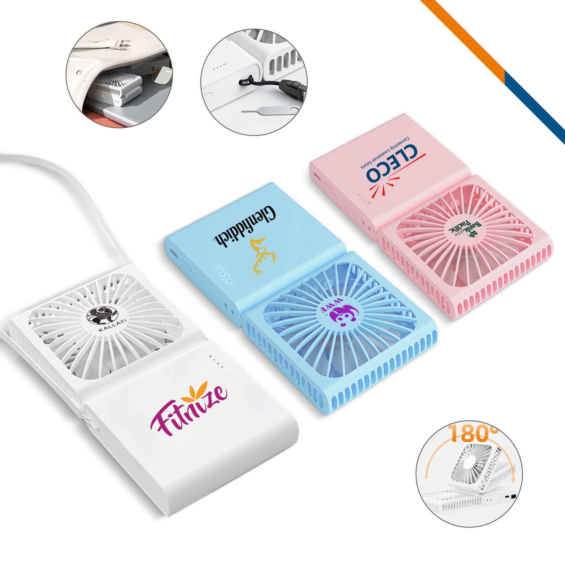 Cube Mini Foldable Fan 3