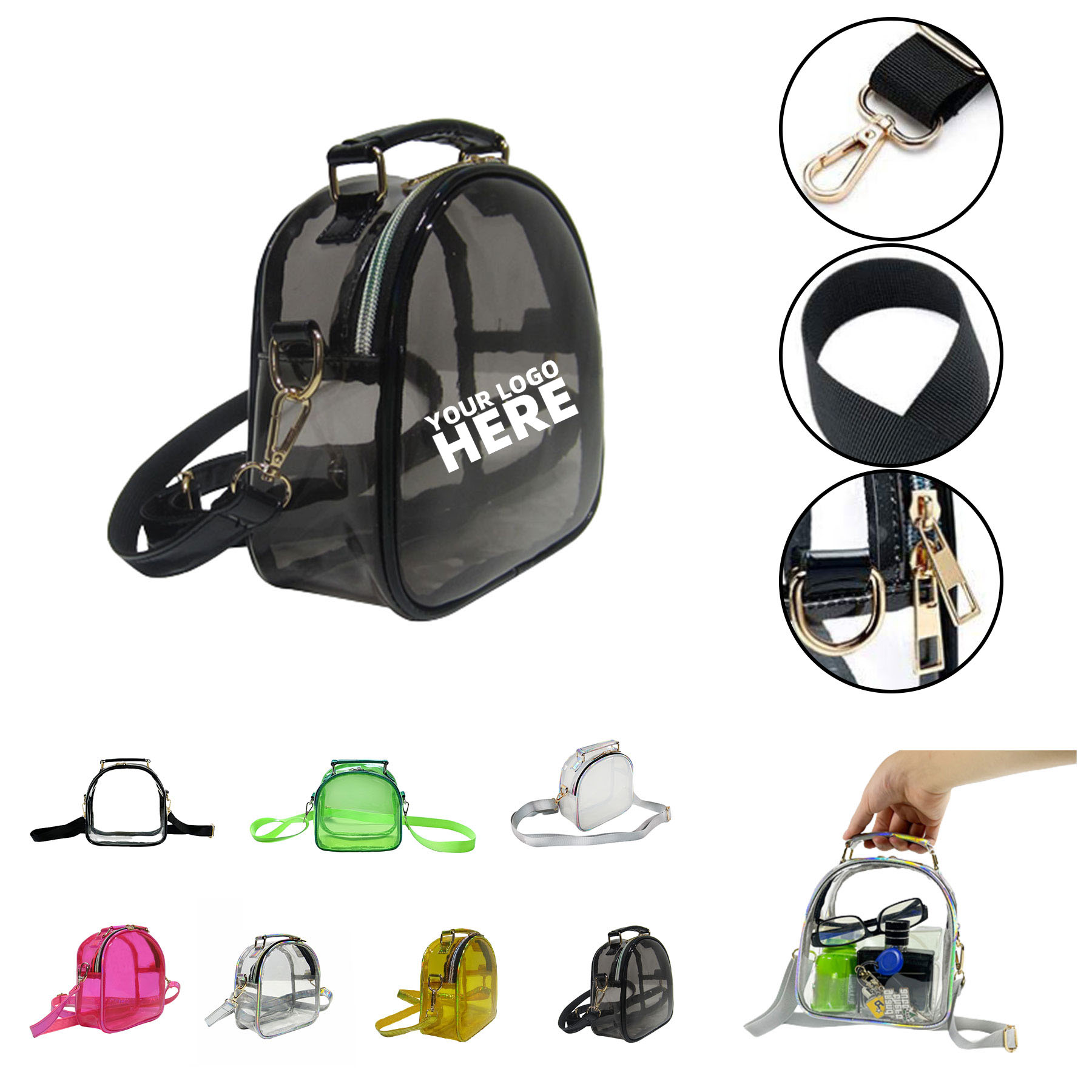 Clear Shoulder Bag  1