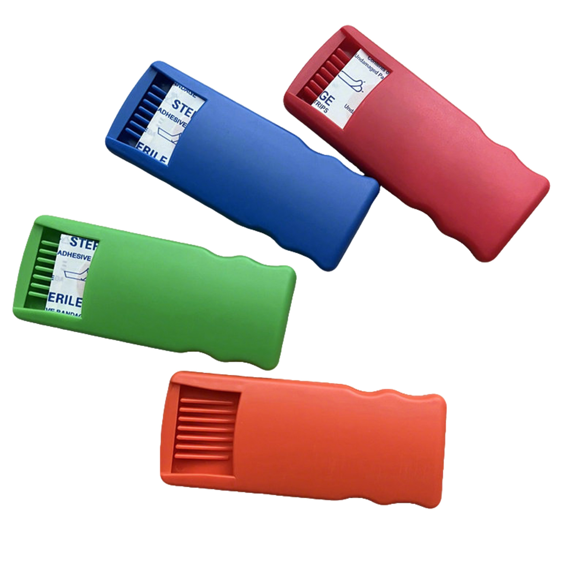 Five Piece First Aid Bandage Case Kit 4.1 x 1.7 x 0.5" 4