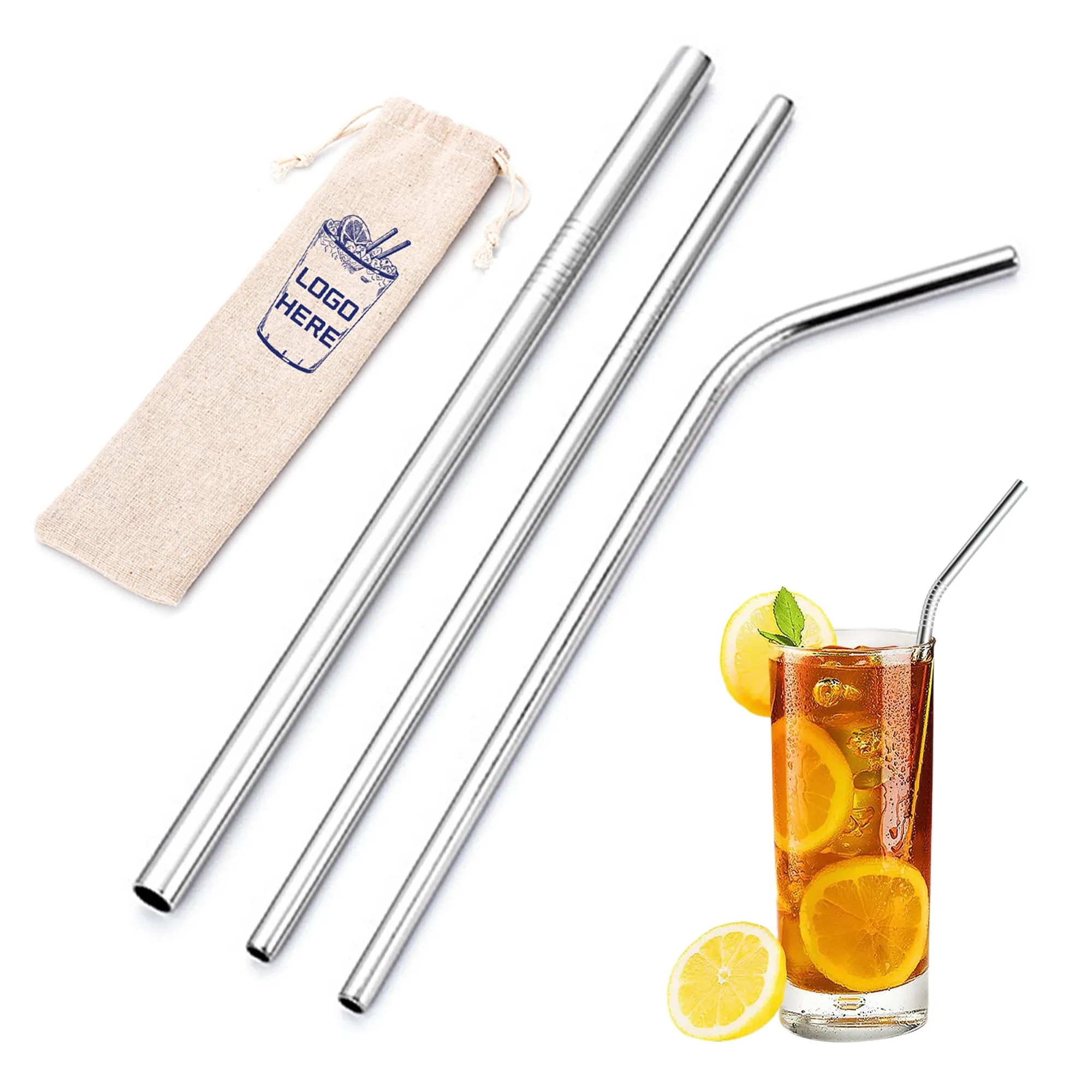 MOQ50 Clean Taste Metal Straw 1