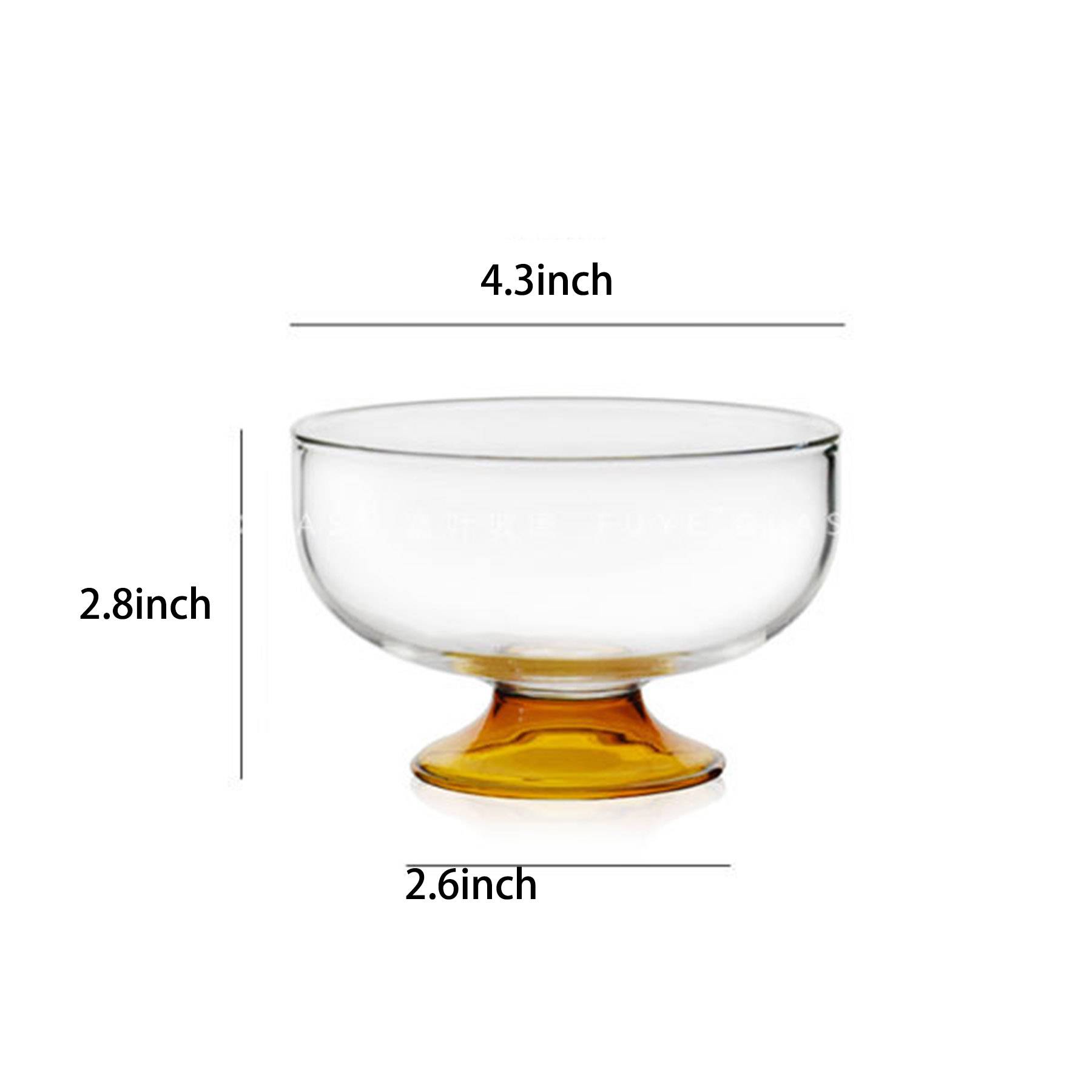 Glass dessert cup 2