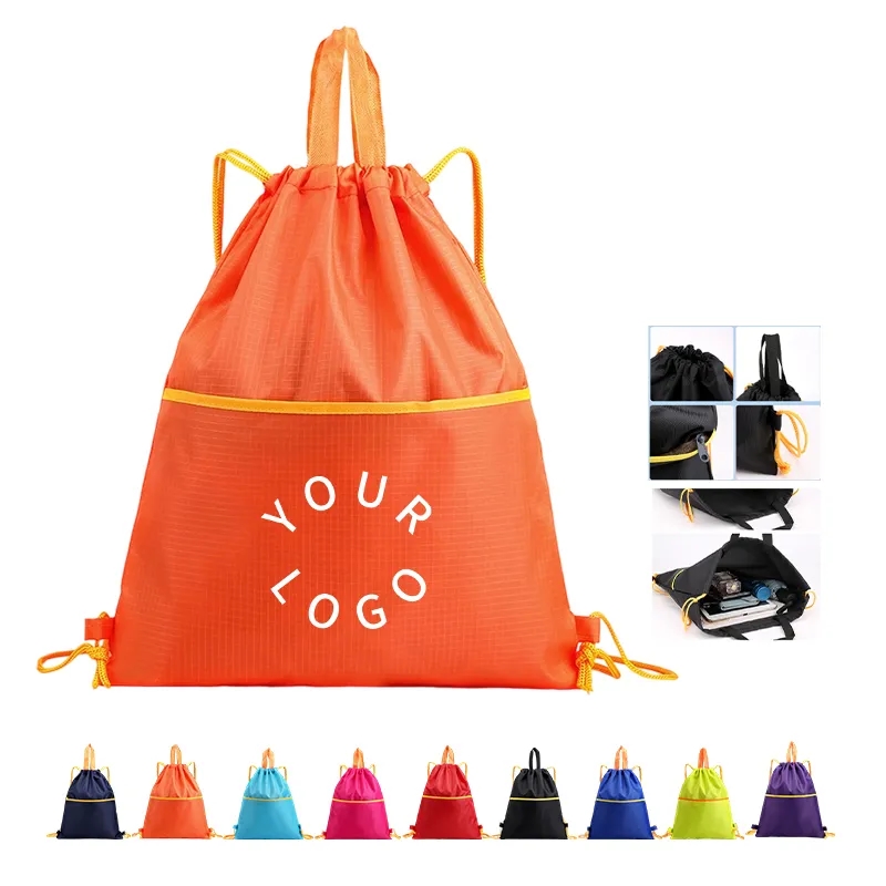 Drawstring Backpack 420D 2
