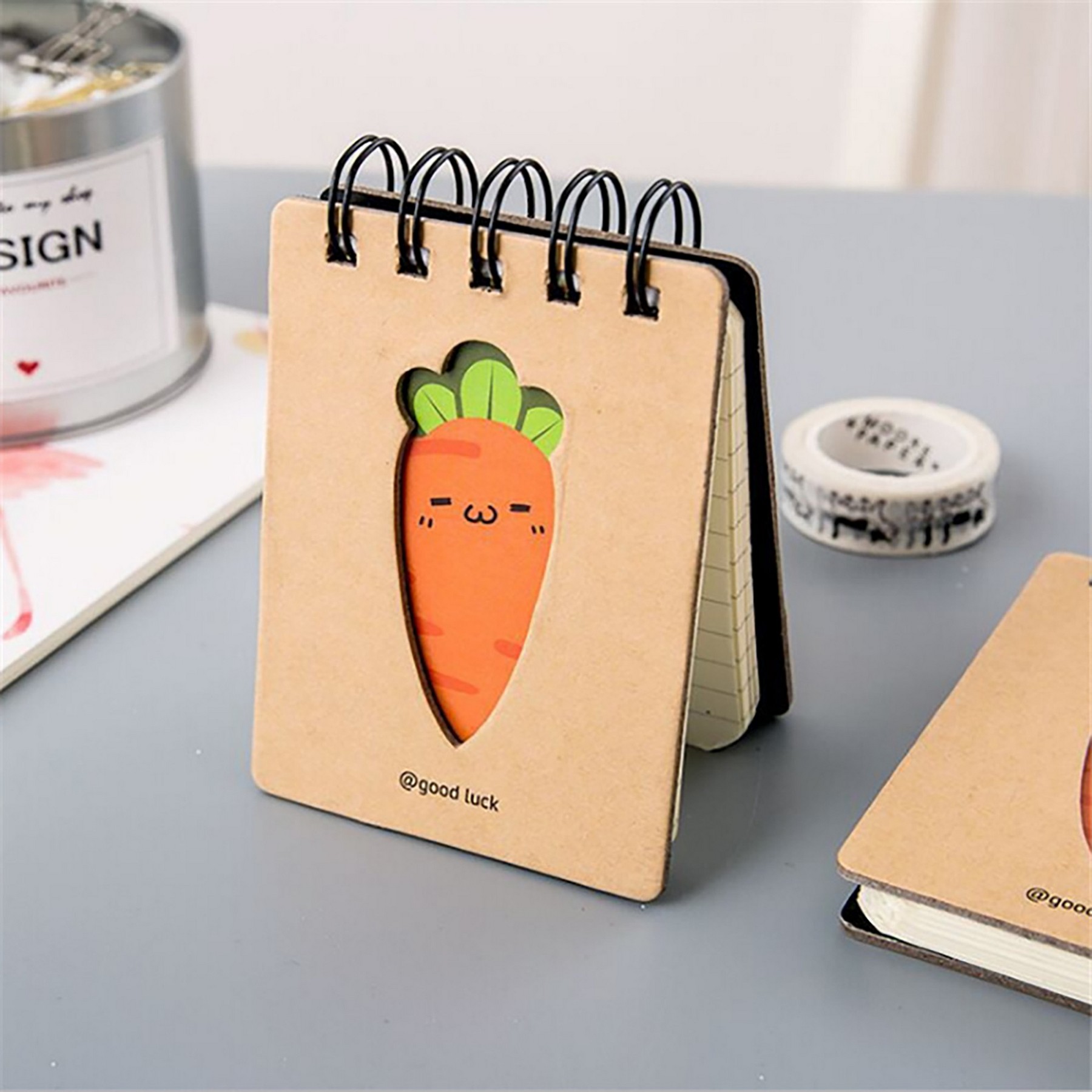 Turnip Pattern Coil Notebook 2