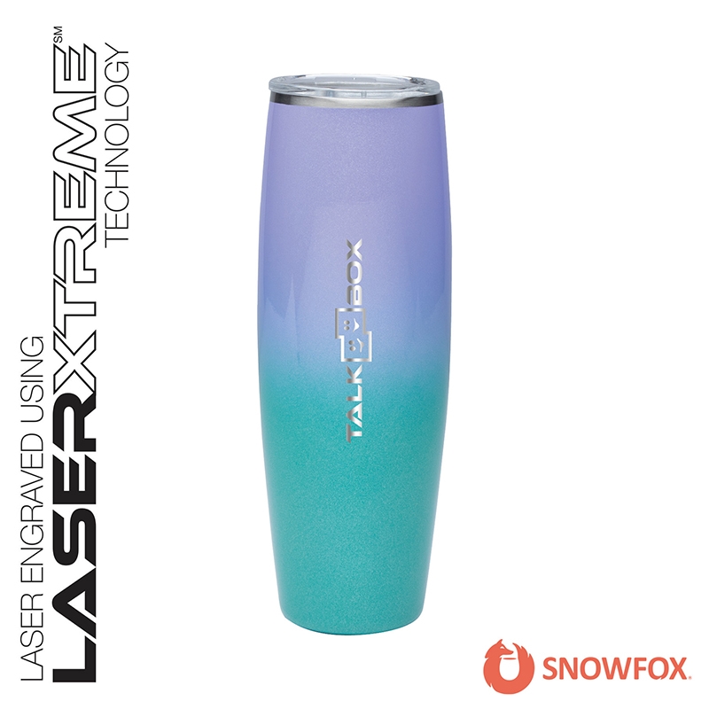 Snowfox® 24 oz. Shimmer Finish Vacuum Insulated Beer Tumbler 18