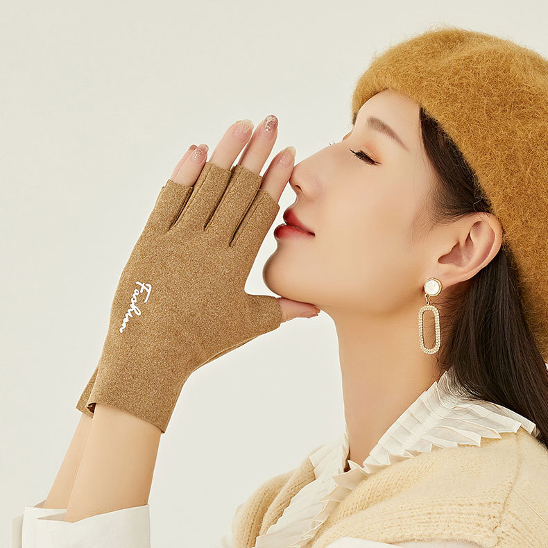 Winter Fingerless Gloves For Women 6