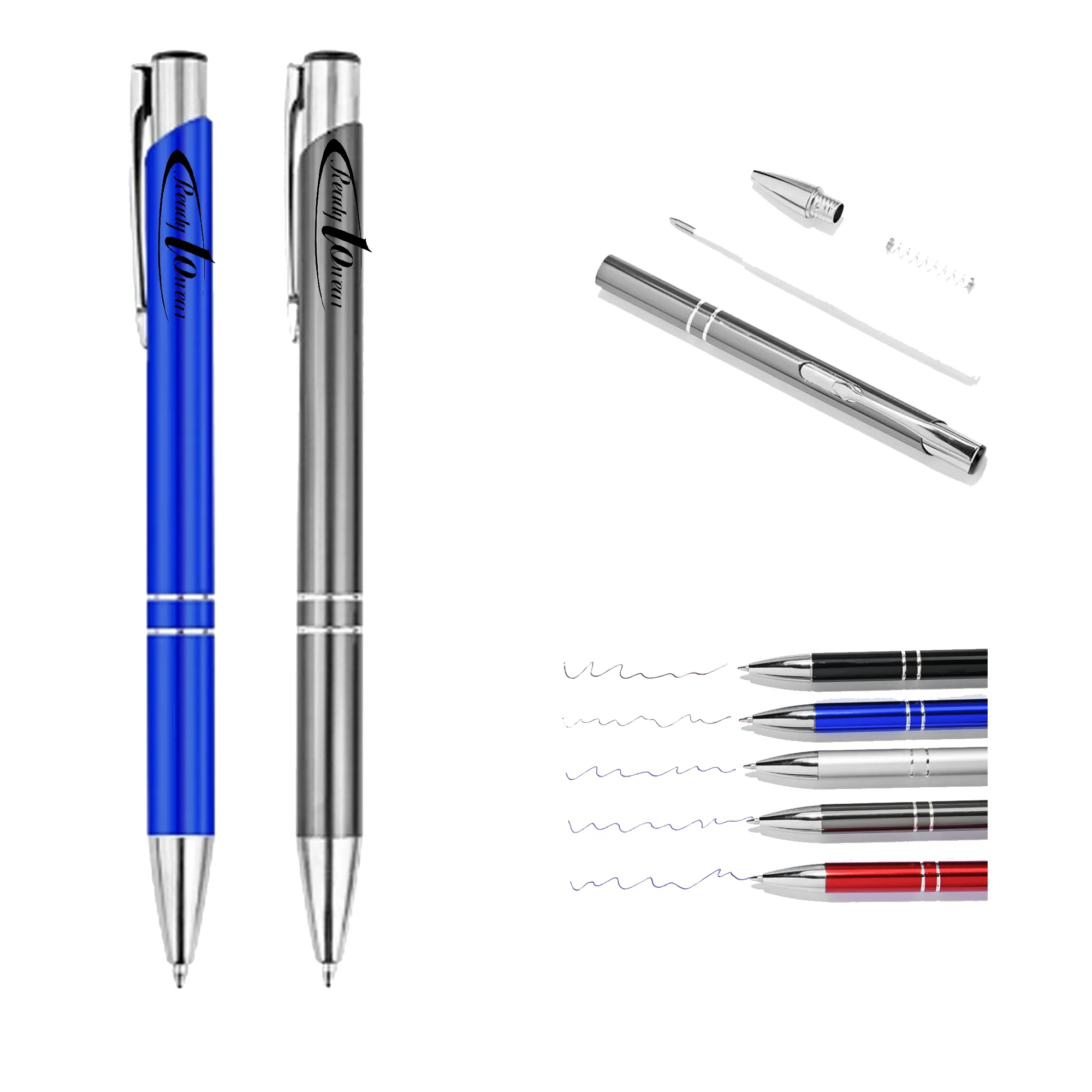 Soft Touch Ballpoint Pen with Stylus Tip 3