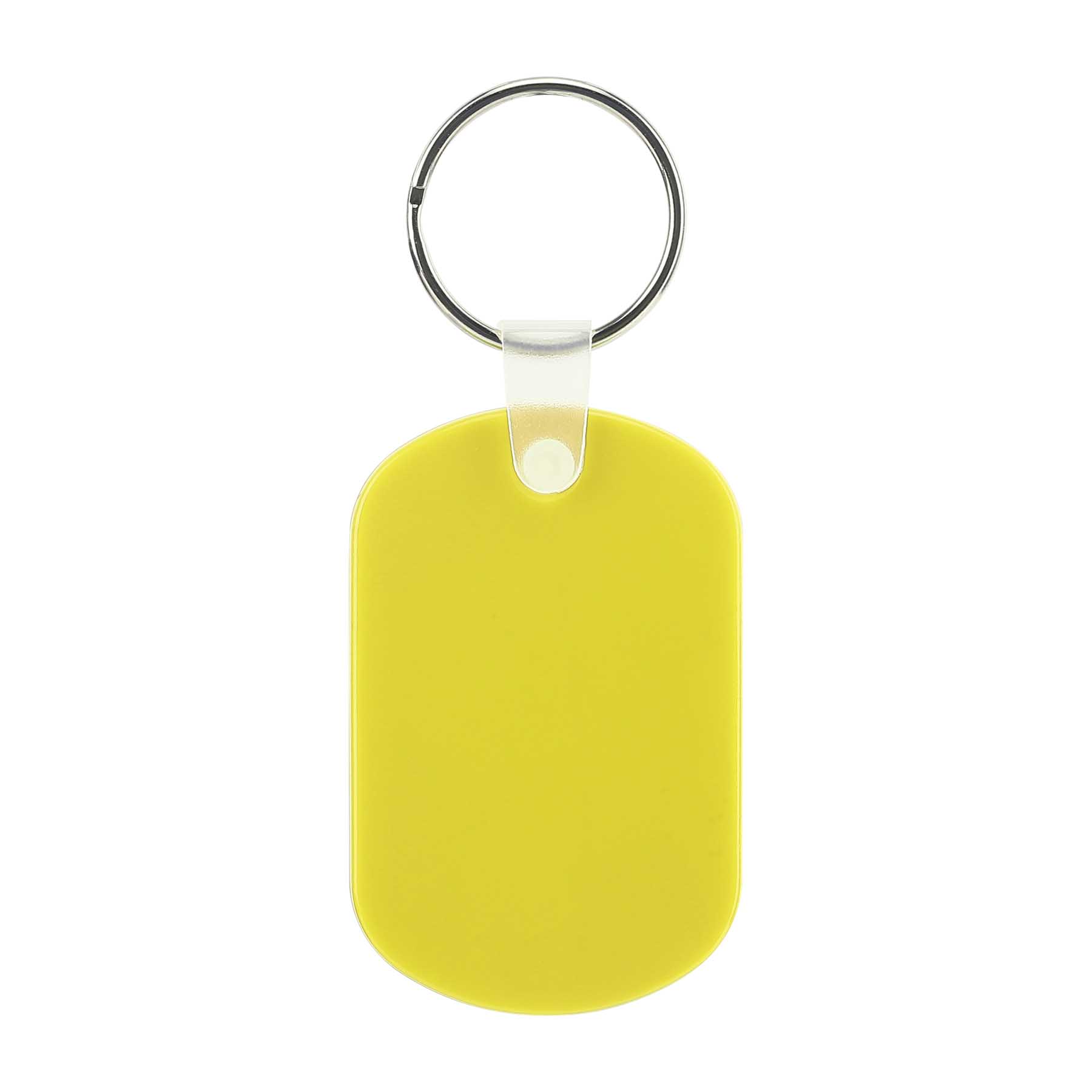 PVC Oval Vinyl Keychain 2