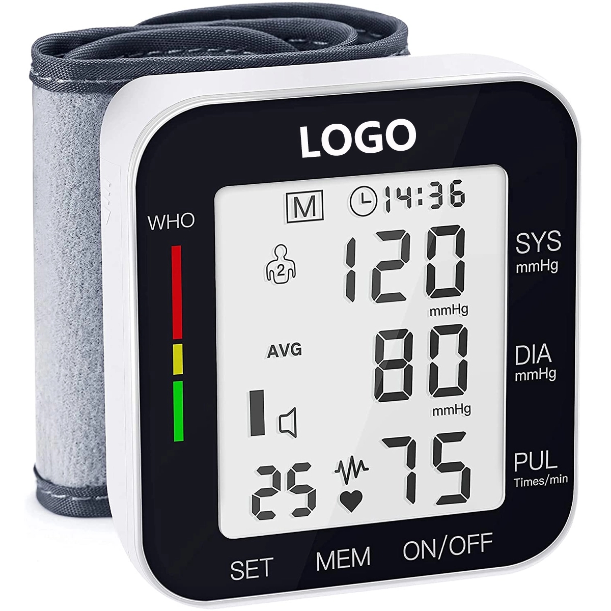 Adjustable Wrist Blood Pressure Monitor 1