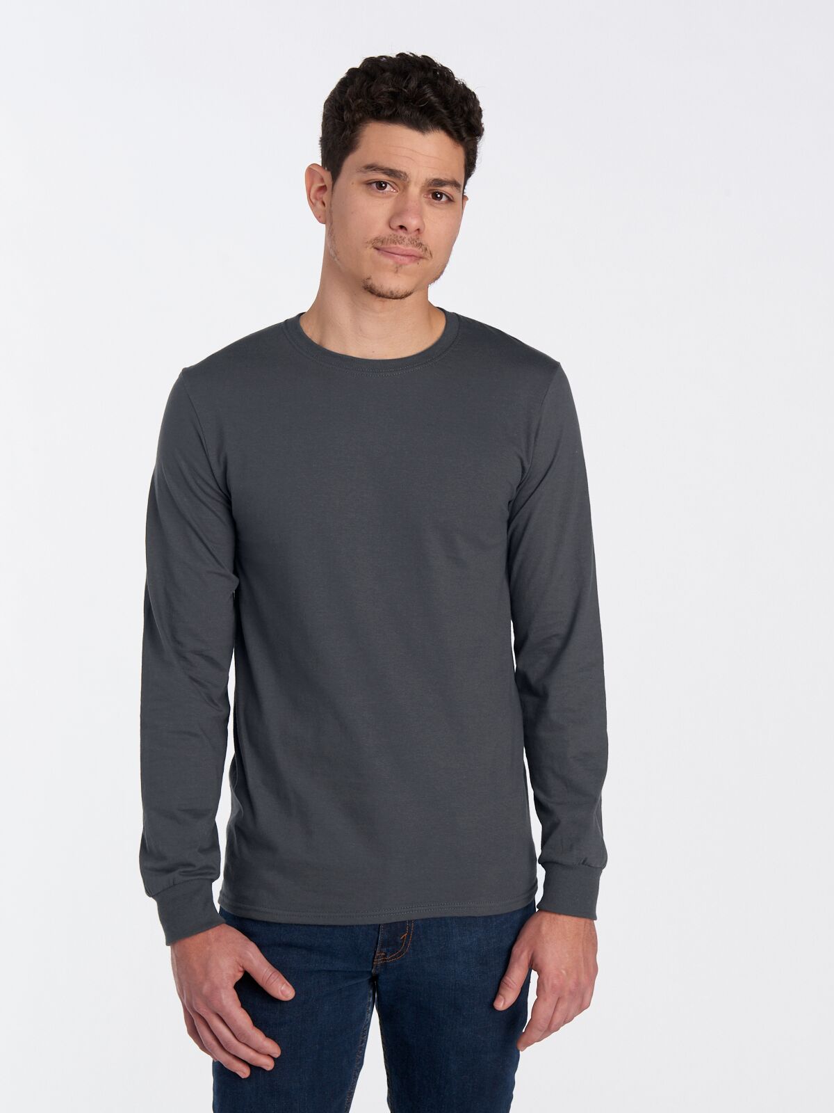 FRUIT OF THE LOOM ICONIC Ring-Spun Unisex Long-Sleeve T-Shirt 13